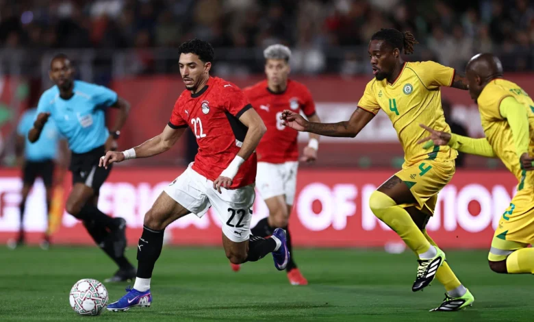 مباراة مصر ضد زيمبابوي اليوم في كأس أمم أفريقيا 2025