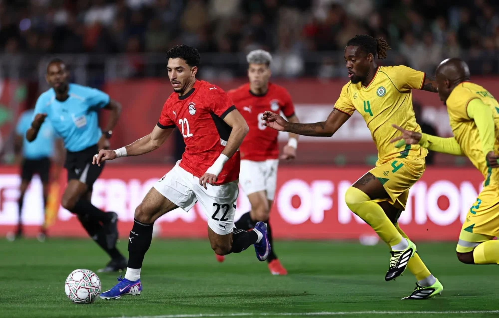مباراة مصر ضد زيمبابوي اليوم في كأس أمم أفريقيا 2025